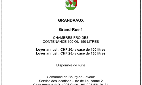 Case chambre froide